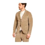 Velvet Stribet Herre Blazer Regular Fit