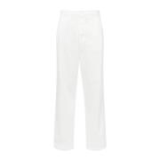 Bull Cotton Straight Leg Trousers