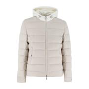 Ultralight Down Jacket with High Collar