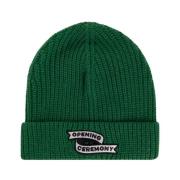 Beanie med logo