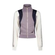 Monogram Track Jacket Lilla Sort Hvid