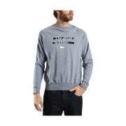 Maritim Sweatshirt i Navy Blå