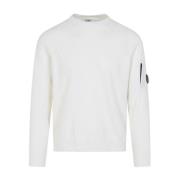 Hvid Gaze Crew Neck T-shirt