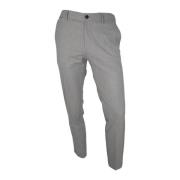 Slim Fit Elastiske Stofbukser P-Genius