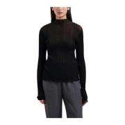 Novelty Mockneck Langærmet Top