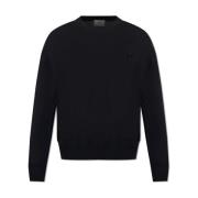 Sort Uld Logo Sweater