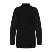 Løstsiddende turtleneck sweater