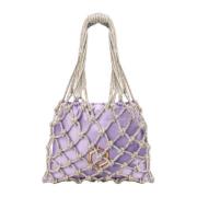 Carrie Crystal Mesh Mini Taske