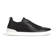 Sort Sneaker Triple Stitch Nappa