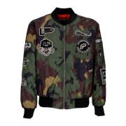 Camo Bomber Jakke