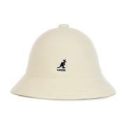 Uld Casual Hvid Bucket Hat