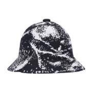 Airbrush Casual Bucket Hat Sort/Hvid