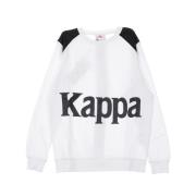 Herre Crewneck Sweatshirt Hvid/Sort