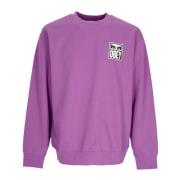 Ikonisk Crewneck Sweatshirt Letvægts Fransk Terry