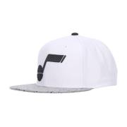 Utah Jazz Snapback Kasket Hvid/Sølv