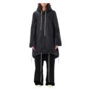 Sort Fishtail Parka Overdel