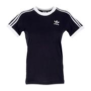 Sort 3 Stripes Tee Crew-neck