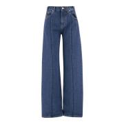 Denim Wide Leg Bukser