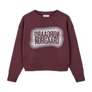 Blød og stilfuld sweatshirt med ribkanter