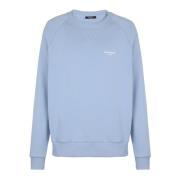 Flocked sweatshirt