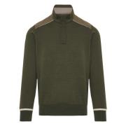 Uld Half-Zip Strik