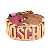 Logo Lettering Pin-Buckle Fastening Armbånd