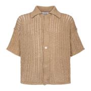 Beige Polo Shirt Stilfuldt Design