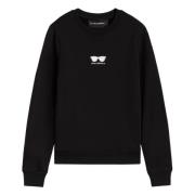 Broderi Solbriller Sweatshirt