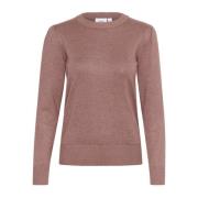 MilaSZ Pullover Strik Antler Melange