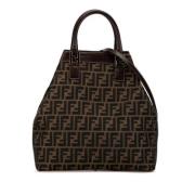 Pre-owned Canvas fendi-tasker