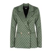 Elegant Dobbelt-Brystet Blazer