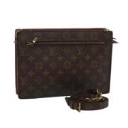 Pre-owned Canvas louis-vuitton-tasker