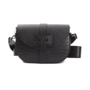 Krokoprint Crossbody Taske