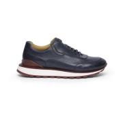 Chunky Deerskin Sneaker med Lambrusco Sole