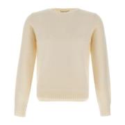 Merino Uld Cashmere Crew Neck Sweater