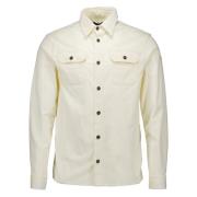 Stilfuld Overshirt i Creme