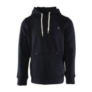 Blå Bomuld Seaton Hoodie Sweater