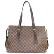 Pre-owned Canvas louis-vuitton-tasker