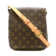 Pre-owned Coated canvas louis-vuitton-tasker