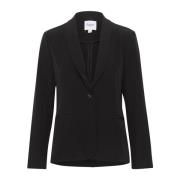 Klassisk Celestsz Sort Blazer Jakke