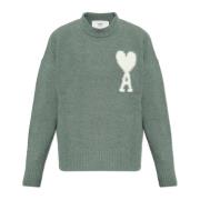 Sweater med logo