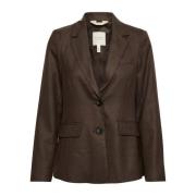 Klassisk Blazer Hot Fudge Melange