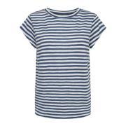 Ulla Stripe SS T-shirt Navy White