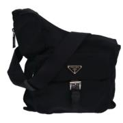 Pre-owned nylon prada-tasker