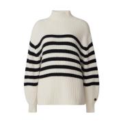 Stribet Oversized Turtleneck Sweater