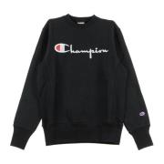 Sort Crewneck Sweatshirt til Mænd