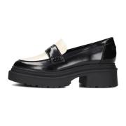 Sorte Loafers med Guldlogo