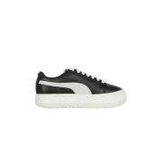 Sort Ruskind Lav-Top Sneaker