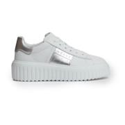 Hvide Sneakers med Memory Foam