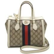 Pre-owned Canvas gucci-tasker